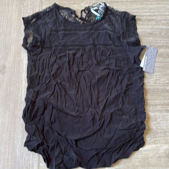 DANIEL RAINN
Becru Lace detail Blouse BLACK size M stitch‎ fix nwt - Picture 5 of 6